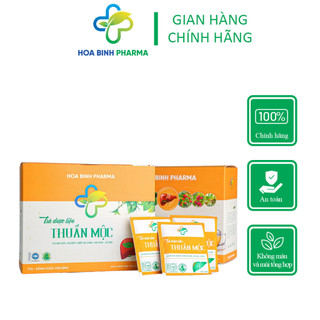 Trà Dược Liệu Thuần Mộc Hòa Bình Pharma hỗ trợ giúp Giải Nhiệt Thanh Lọc Gan, Cải Thiện Chức Năng Gan