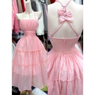 Đầm maxi nơ lưng