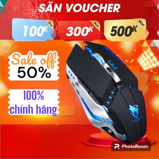 Chuột gaming không dây máy tính t-wolf q15 led rgb mouse chuột ko dây wireless vi tính laptop chơi game siêu nhậy