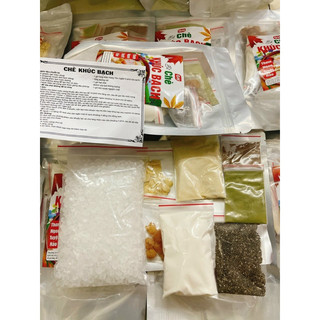 SET NGUYÊN LIỆU CHÈ KHÚC BẠCH