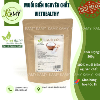 Muối biển sạch tinh khiết VietHealthy 500gr