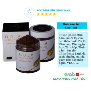 Muối tắm bé Eco gold (tặng kèm mặt nạ nhau thai cho mẹ)