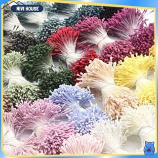 Bó 350-400 nhụy hoa, nhị hoa làm handmade thủ công ,Có nhiều màu lựa chọn Nivihouse