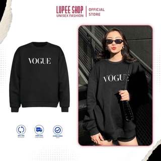 Áo Sweater VOGUE vải nỉ trần bông không mũ đẹp giá rẻ