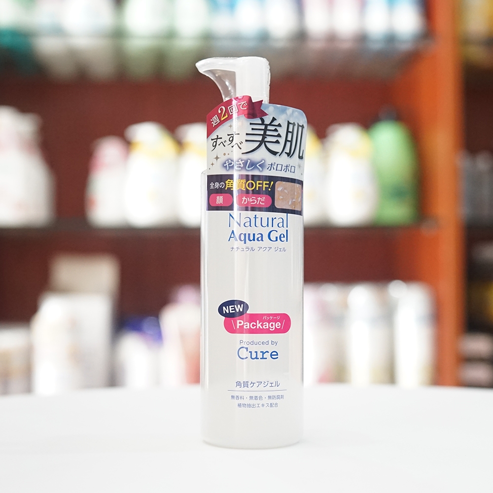 Tẩy tế bào chết Cure Natural Aqua Gel 250g - Hàng Nhật nội địa