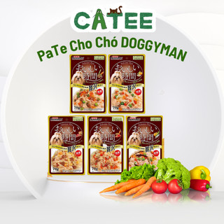 Pate cho chó thịt và rau củ doggy man nhật bản 70g