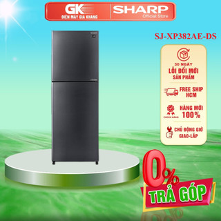 Sj-xp382ae-ds tủ lạnh sharp inverter sj-xp382ae-ds360 lít - bảo hành chính hãng - giao miễn phí hcm