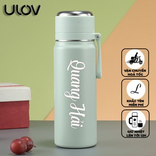  Cốc Giữ Nhiệt Inox 316 ULOV Cao Cấp Tiện Lợi 450ml- BNGNL03 