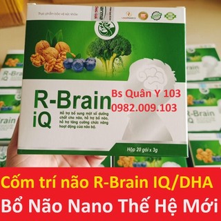 R-BRAIN IQ bổ não trẻ em tăng IQ/EQ,bổ sung DHA cho bé,giúp bé thông minh,tiếp thu nhanh,(G R Brain Gbrain Rbrain gold)