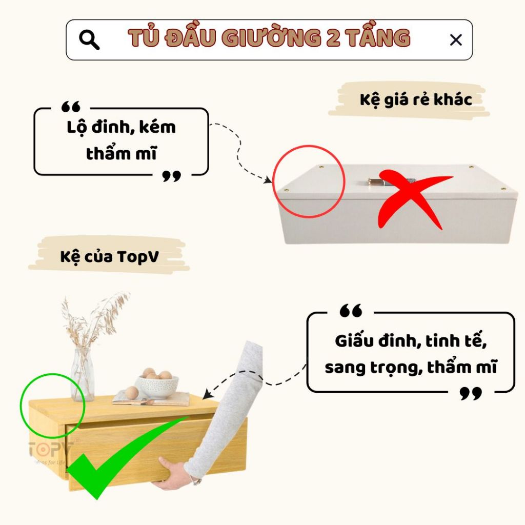 Kệ đầu giườngkèm đèn ngủ sạc không dây thông minh tủ tab đầu giường mini táp decor gỗ để kê phòng ngủ | BigBuy360 - bigbuy360.vn