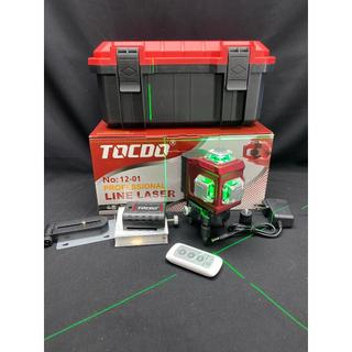 Máy cân bằng laser 12 tia xanh tocdo điều khiển từ xa thế hệ mới