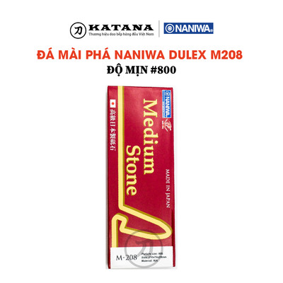 Đá mài trung Naniwa Nhật Bản #800 DELUX M 208 (210x70x20)