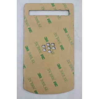 Miếng dán da lưng blackberry poscher P'9983