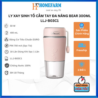 Máy xay sinh tố cầm tay mini bear llj-b03c1