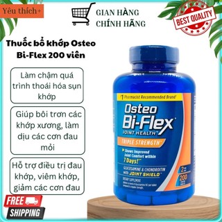 Hỗ trợ xương khớp Osteo Bi-Flex Triple Strength 200 viên