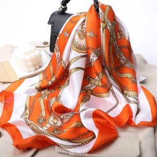 Khăn quàng cổ lụa, khăn lụa satin 70*70cm
