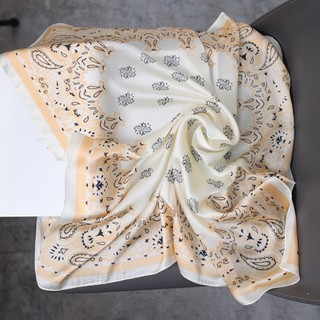 Khăn quàng cổ lụa, khăn lụa satin 70*70cm