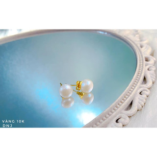 BÔNG TAI NỤ VÀNG TRAI NƯỚC NGỌT