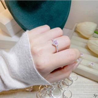 NHẪN TIM VÀNG ĐÍNH ĐÁ NHỎ DÁNG MỚI