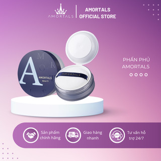 Phấn Phủ Kiềm Dầu AMORTALS Chống Thấm Nước Kiểm Soát Dầu Lâu Trôi Với Nhiều Phong Cách Tùy Chọn