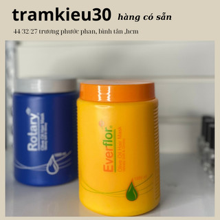 Hấp dầu , kem ủ tóc everflor ,rotary 1000 ml