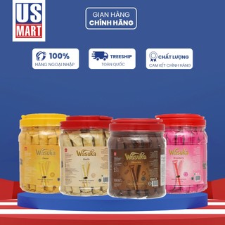 Bánh Ống Quế Wasuka Indonesia 180g - 540g (Nhiều vị)