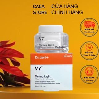 Kem dưỡng trắng da v7 toning light dr.jart+ - hàn quốc