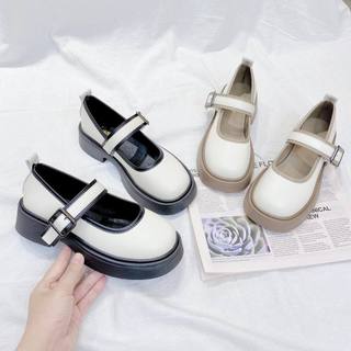 Giày Búp bê nữ - GOBE - C119 - Màu đen và nâu