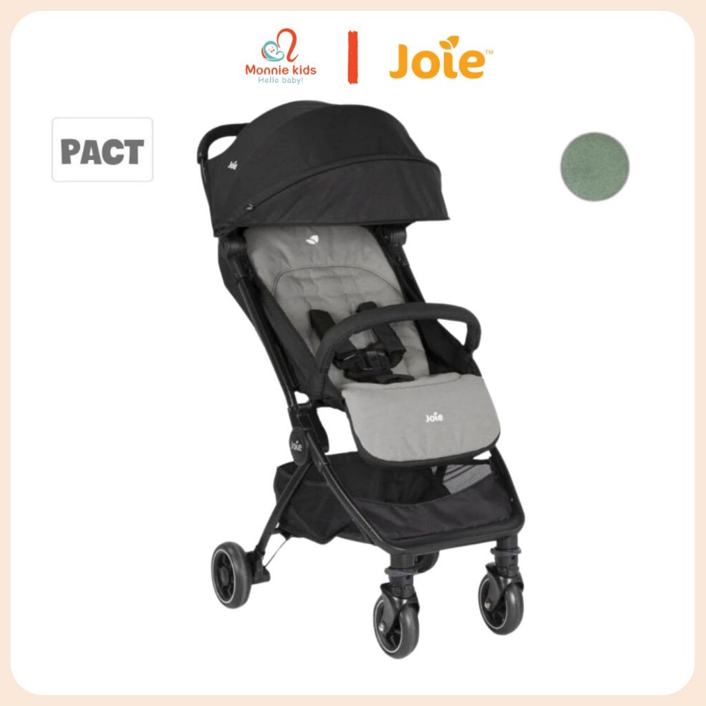 Xe đẩy du lịch Joie Pact gấp gọn siêu nhẹ cho bé 0M+, xe nôi cao cấp hiện đại - Monnie Kids