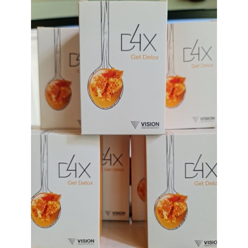 Thực phẩm chức năng D4X get detox Vision- hỗ trợ phục hồi sau ngộ độc thực phẩm và phẫu thuật