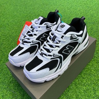 Giày thể thao cổ thấp-NB 530 trắng đen-Full box