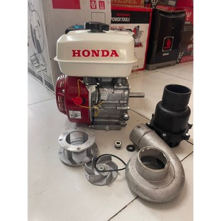 Động cơ Honda Gx200 6.5hp tặng kèm sên trõ thành máy bơm nước