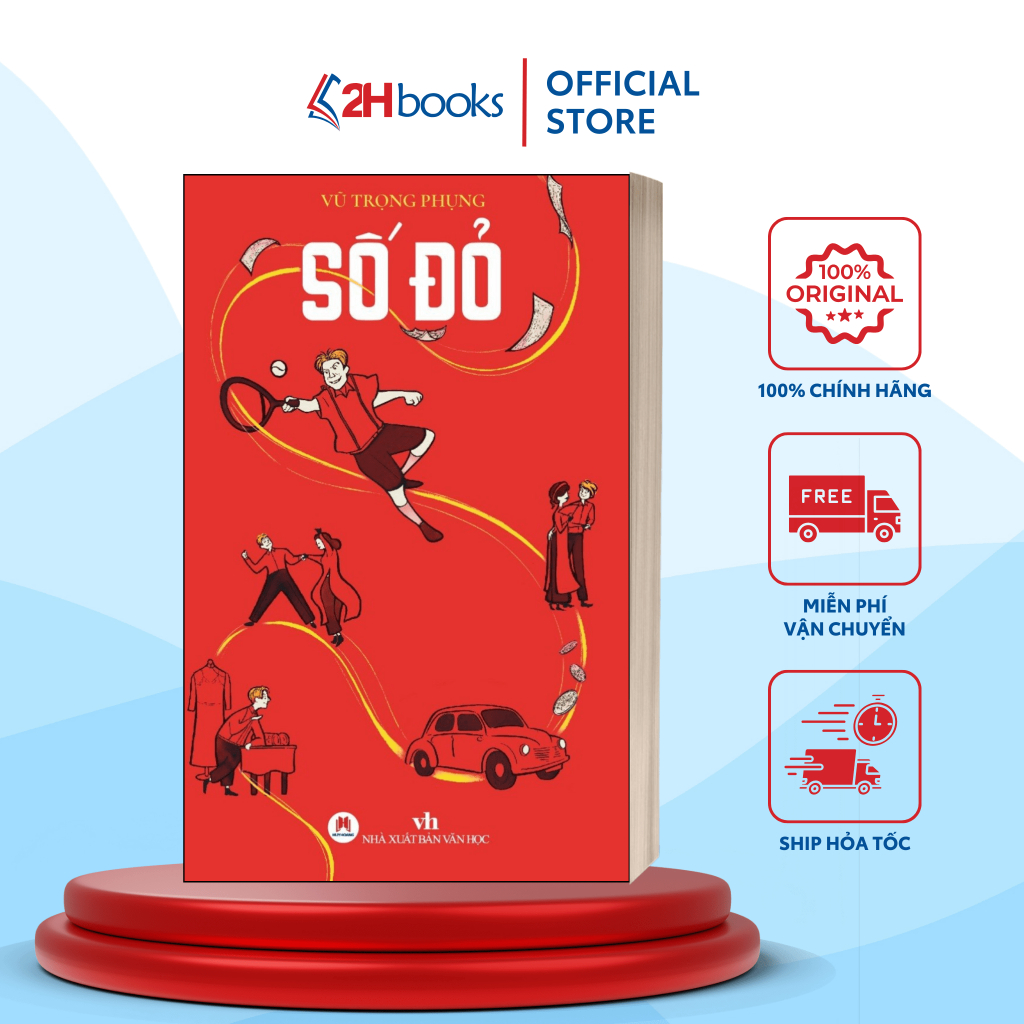 Sách - Số đỏ (Tái bản 2024) - 2H Books  - HHB