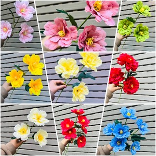Cành hoa cánh bướm loại 5 bông cao 70cm