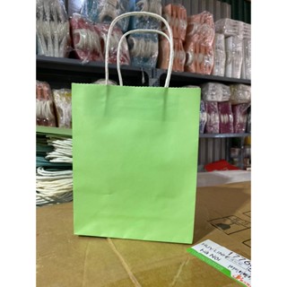 10 TÚI GIẤY KRAFT NHẬT QUAI GIẤY size nhỏ