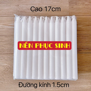 𝐍𝐄̂́𝐍 𝐏𝐇𝐔̣𝐂 𝐒𝐈𝐍𝐇, nến trắng, đèn cầy