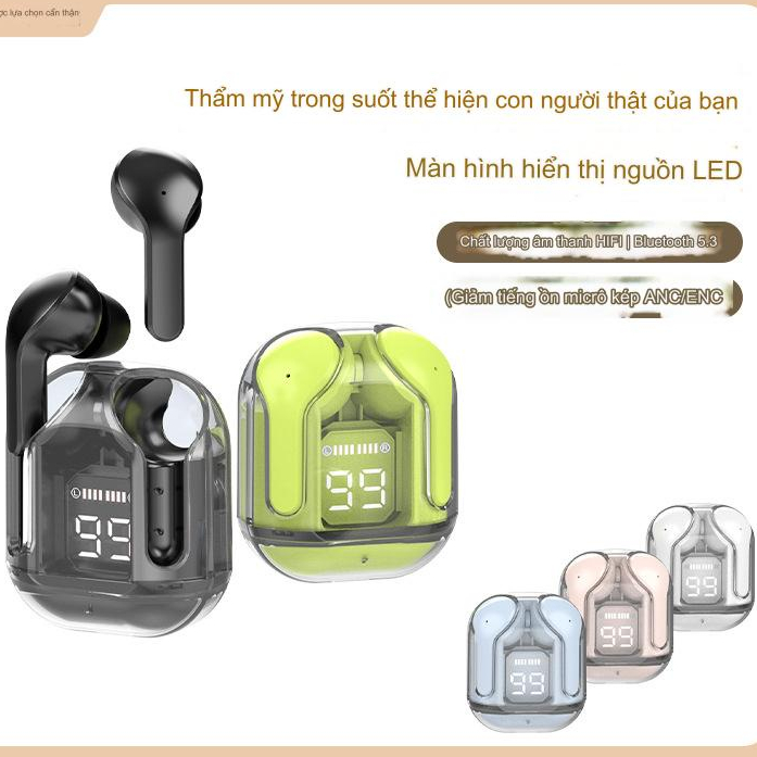 Tai Nghe Bluetooth T2 Không Dây Pin Trâu, Full Chức Năng