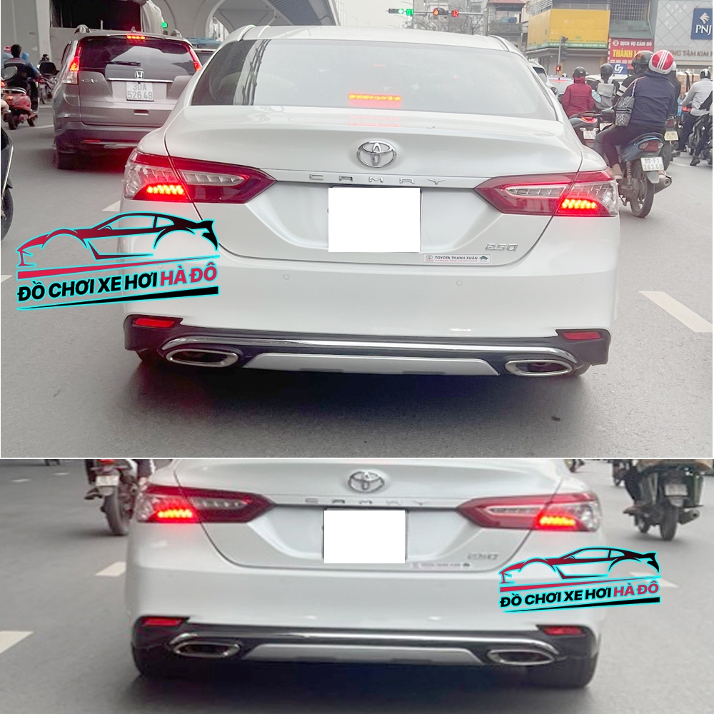 Độ Líp Chia Pô Camry 2019 2020 2021 2022 2023 2024 - Pô Thể Thao Toyota Camry 2019/2024