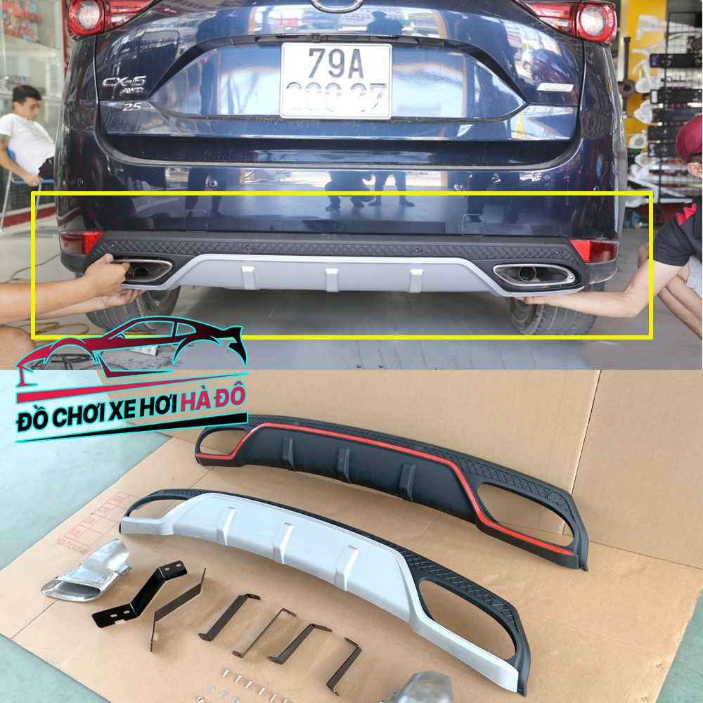 Độ Líp Chia Pô CX5 2018 2019 2020 2021 2022 Kiểu Mới Nhất - Pô Thể Thao Mazda CX5 2018/2022