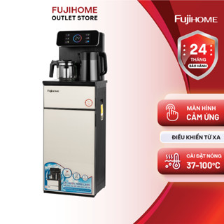 Cây nước nóng lạnh bàn trà nhập khẩu FUJIHOME TBD22 - Màn hình cảm ứng - Cài đặt nhiệt độ nước nóng