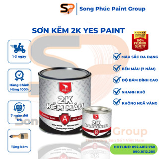 Sơn nhũ kẽm cao cấp 2k hai thành phần 2k yes