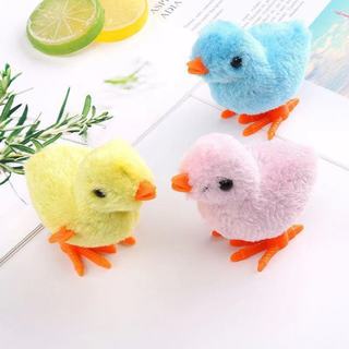 Đồ chơi gà con nhảy lon ton chạy bằng dây cót cực vui cho bé.