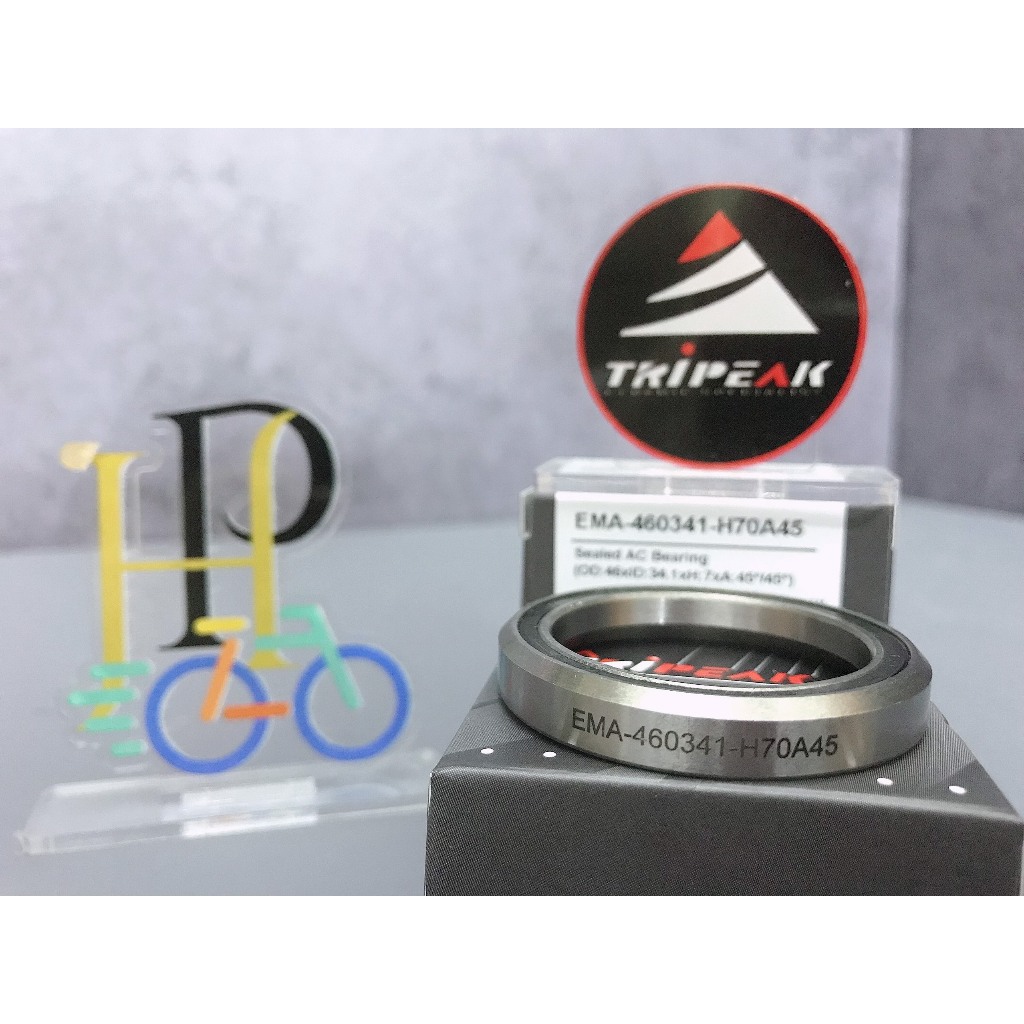 (HS-025) 46x34.1x7mm , 45°/45° Bạc đạn chén cổ Headset Steel Bearing