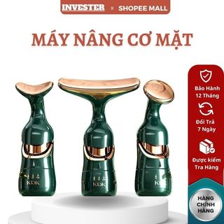 Máy massage nâng cơ mặt 3in1 làm giảm nọng cằm-VD.STORE