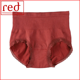Quần lót nữ cotton dệt kim, Quần lót cạp cao co dãn 4 chiều gen bụng phối ren QC07