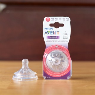 02 Núm ti thay bình sữa AVENT Natural