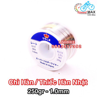 Chì hàn, thiếc Hàn Nhật Cao Cấp Cuộn 250gram đường kính 1.0mm