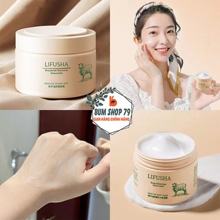Kem Dưỡng Ẩm Da Mặt Lifusha Giúp Làm Trắng Mịn Kiểm Soát Dầu, Kem Cấp Ẩm Phục Hồi Da Thiết Kế Vỏ Hình Chú Cừu Đáng Yêu