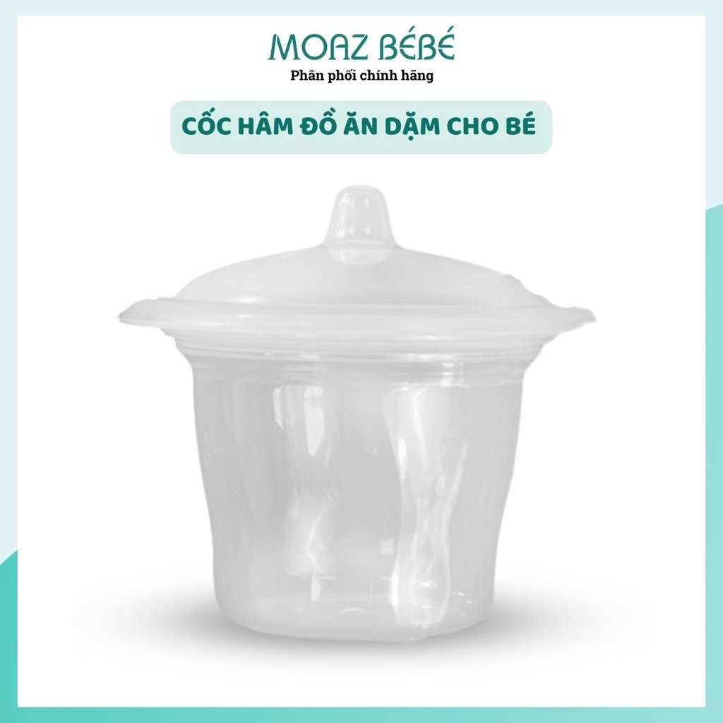 Bát hâm đồ ăn dặm, cốc đựng hâm đồ ăn dành cho máy hâm sữa Moaz BéBé Mb039 - Phụ Kiện Moaz
