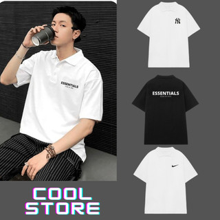 Áo thun Polo NIKE , ESSENTIALS , STUSSY , MLB 100% COTTON dày dặn ,thoáng mái , hàng chuẩn  chính hãng COOLSTORE